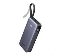 UGREEN Nexode 55W 20000mAh Power Bank 3-Way Output Built-in Cable