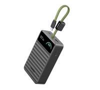 UGREEN Nexode 55W 20000mAh Power Bank Smart Digital Display Built-in Cable | 3-Way Output,Super Fast Charging,Portable Charger Compatible with Xiaomi 17/17 Pro,Laptop,iPhone 17/16, Galaxy S25,Redmi