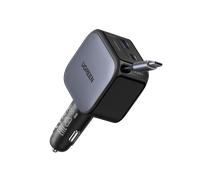 UGREEN Nexode Car Charger 60W with Retractable USB-C Cable