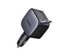 UGREEN Nexode Car Charger 90W with Retractable USB-C Cable