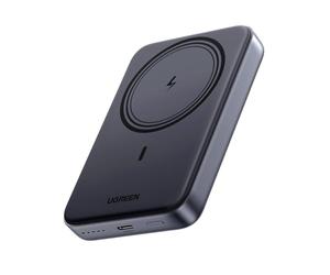 UGREEN Nexode Magnetic Wireless Power Bank Fast Charging, 10000mAh MagSafe-Compatible Portable Charger PD 20W USB-C Battery Pack Compatible with iPhone Air/17/16/15/14/13/12 Plus/Pro/Pro Max/Mini