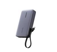UGREEN Nexode Power Bank 20000mAh 145W Fast Charging with Built-in USB C Cable, 3-Port Laptop Portable Charger 80W Input Battery Pack Compatible with Dell, HP, ASUS, iPad, iPhone 16