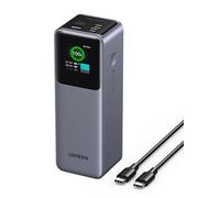 UGREEN Nexode Pro 200W External Battery 25000mAh Power Bank Quick Charge USB C PD3.1 140W 3 Ports Portable Charger PC TFT Screen Compatible with iPhone 17 16 15 14 Galaxy S25 S24 A56 A16 MacBook iPad