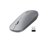 UGREEN PC Mouse Wireless Quiet With 4000 DPI, 2.4GHz Connection, 18 Months Battery Life, USB Wireless Mouse Compatible With Laptop Computer Windows 11 macOS Linux (Grey)