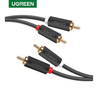 Ugreen RCA Audio Cable 2RCA Male to 2RCA Male Stereo Audio Twin Phono. 0.5m - 3m