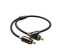 UGREEN RCA to 3.5mm Female Adapter Hi-Fi 2 Phono Male Mini Jack Cable