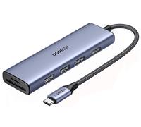 UGREEN Revodok 6-In-1 USB-C Hub with 4K HDMI, USB-A & TF/SD Card Slot