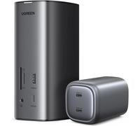 Ugreen USB-C Docking Station 12-in-1 Wired Silver