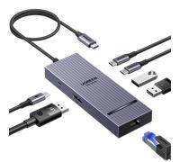 UGREEN Revodok Pro USB-C Hub (6-in-1, 4K60Hz, 100W PD)
