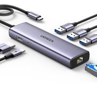 Ugreen 20956A interface hub USB Type-C 5000 Mbit/s Silver