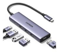 UGREEN Revodok USB C Hub PD100W, 4K HDMI, 3USB A 3.0 5Gbps USB C Dock USB C Ada