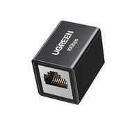 UGREEN RJ45 Coupler, 10Gbps Aluminum Shielded F/F Connector | Female to Female LAN Extender for Cat7/Cat6/Cat5e/Cat5, 1 Pack, High-Speed Internet Joiner