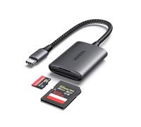 UGREEN SD Card Reader, USB C 312MB/S Card Adapter with Dual-Slot for TF/SD