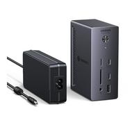 UGREEN Thunderbolt 4 Docking Station, 13-in-1 Revodok Max TB4 Dock, 3x 40Gbps TBT4, Single 8K, Dual 4K@60Hz, Up to 96W Laptop Charging, 20W USB-C, 1GbE, SD/TF for TBT4/3 MacBooks and Windows Laptops