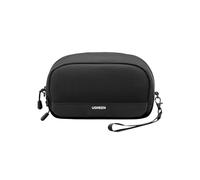 UGREEN Travel Tech Pouch, Cable Organiser Bag, Travel Essentials Organiser, Water Resistant, Internal Zipper Layers, Carry Storage Bag for Power Bank, Charger, Adapter, Cable, HDD, Daily Items(M)