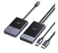 UGREEN TX USB-C Wireless Transmitter and Receiver (DP Protocol) and RX HDMI 1080P@60Hz 5G WiFi Transmission Compatible with Cellphone/Computer/Laptop/Camera/TV Box/DVD/TIKTOK/Neflix (98FT/30M)