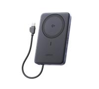 UGREEN Ultra-Slim Magnetic Power Bank (10000mAh, Qi2 15W, Built-in Cable)