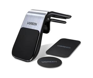 UGREEN Universal Magnetic Car Mount Phone Holder for Air Vent Grille with Black Magnet