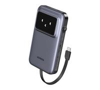 UGREEN Uno 10000mAh 30W Power Bank Fast Charging with Built-in USB C Cable 3-Way Output Portable Charger Mobile Phone Battery Pack Compatible with iPhone Air/17/16, Galaxy S25, iPad Pro, AirPods