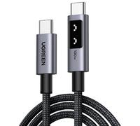 UGREEN Uno 100W 1m USB-C to USB-C Data Cable - Black