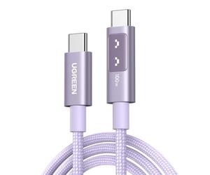 UGREEN Uno 100W USB C to USB C Charger Cable Fast Charging 5A Purple 2M