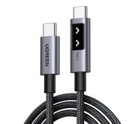 UGREEN Uno 100W USB C to USB C Charger Cable Fast Charging 5A Type C to C Cable Compatible with MacBook Pro/Air, iPad Pro 2024/Air 5, iPhone 16 Pro Max, Galaxy S24 Ultra, Pixel 9 Grey (3M)