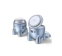 UGREEN Uno 25W Qi2 Wireless Charger, 2-in-1 for MagSafe Fast Charger Stand（Rocket-Shaped）, Compatible with iPhone 17/16/15/14/13/12, AirPods 4/3/2/Pro 2