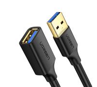 UGREEN USB 3.0 Extension Cable A Male to A Female USB Extension Cable, USB Extender Lead with Gold Plated Contacts for Oculus Rift, PS VR, HTC Vive, Card Reader, Keyboard, Printer, Scanner, Camera, 2M