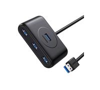 UGREEN USB 3.0 Hub with 1M Cable 4 Port USB Splitter Support 5Gbps Data Transfer