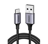 UGREEN USB A to USB C Cable 3A USB to USB C Charger Cable Fast Charge Compatible with iPhone 17/16/15 Pro Max, Galaxy S24 S23 Ultra, M13, Pixel 9/8, Redmi Note 11, iPad Pro 2022 (1M)