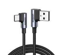 UGREEN USB-A to USB-C (Double Right Angle) 18W Charger Cable