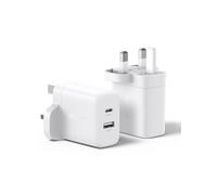UGREEN USB C Charger Plug, 2-Pack 20W Dual Ports USB Fast Charger Plug