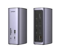 Ugreen USB-C Docking Station 12-in-1 Wired Silver