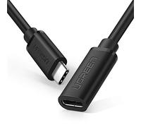 UGREEN USB C Extension Cable USB C 3.1 5Gbps Data Lead Compatible with Macbook Galaxy S22 / S21 Huawei P30 / P20 Pixel 6 (0.5m)