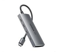 UGREEN USB C Hub Aluminum, 10Gbps Type C 3.2 Splitter with 4 USB C 3.2 Gen 2 Data Ports, High Speed Multiport Adapter Expander for PC Laptop MacBook, iMac, iPad, iPhone 17, Galaxy S26 Series and More
