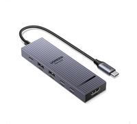 UGREEN USB C Hub, Revodok Pro 106 USB-C Multiport Adaptor, Type-C to HDMI Adapter with 4K@60Hz HDMI, 4x 10Gbps USB-A & C Data Port, 100W PD, Aluminum Dock for MacBook Neo/Air/Pro, HP Laptops