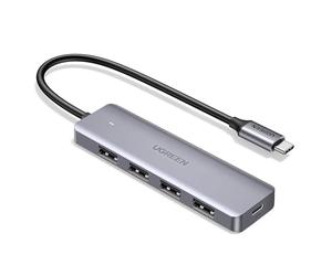 UGREEN USB C Hub, Slim USB C to USB Adapter 4 Ports, 5Gbps High-Speed USB Splitter Compatible with Thunderbolt 3 Macbook/iPad Pro/Air XPS/Mac Pro/Mac mini/iMac/Surface Pro/XPS/Flash Drive/Mobile HDD