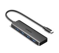 UGREEN USB C Hub, USB HUB 3.0 with 15CM Extension Cable, 4*USB-A Adapter
