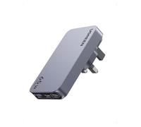 UGREEN USB C Plug 65W Nexode Pro 2C1A Travel Charger with UK/EU/US Plug | Compatible with MacBook Pro/Air, iPad Pro, iPhone 17 Pro/Air/17/16, Galaxy S26/S25, Pixel 9, etc