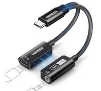 USB C to 3.5mm Jack and Charger Adapter Magnetic PD 60W Hi-Res