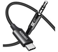UGREEN USB C to 3.5mm Jack Cable 3.3FT Hi-Res 32bit/384Khz DAC Stereo Audio USB C to Aux TRS Headphone Compatible with iPhone 17/17 Air/17 Pro Max/16 Galaxy S25 Ultra S24 M3 iPad Air Pixel 10/9 (1M)