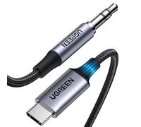 UGREEN USB C to 3.5mm Jack Cable DAC Stereo Car Aux to USB C Cable Type C Headphone Cable Compatible with Galaxy S25 Ultra S24 S23 A56 iPhone 16 Pro Max/16e/15 2025 iPad Air 11/13 Pixel 9/8 (1M)