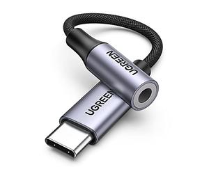 UGREEN USB C to 3.5mm Jack DAC Hi-Fi Stereo Audio Type C Aux Headphone Adapter Compatible with iPhone 17 Pro Max/16/15 Galaxy S25 Ultra S24 S23 A55 A56 2025 iPad Air/Pro/Mini Pixel 10/9 (Silver)