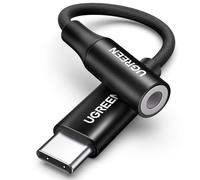 UGREEN USB C to 3.5mm Jack DAC Hi-Fi Stereo USB C Aux Headphone Adapter