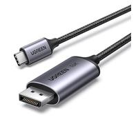 UGREEN USB C to DisplayPort 2.1 Cable 16K@30Hz 8K@120Hz 4K@240Hz 2K@360/480Hz Thunderbolt 5 Type C DP DSC HDR G-Sync VRR ALLM Compatible for MacBook Pro/Air Mac Mini/Studio iMac iPad XPS Surface(1M)