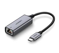 UGREEN USB C to Ethernet Adapter Gigabit Type C Thunderbolt 3 Network RJ45 LAN Adapter Converter 10/100/1000 Mbps for MacBook Pro Air 2018 2017, XPS 13 15, Surface Book 2/Go, Chromebook, Galaxy S10 S9