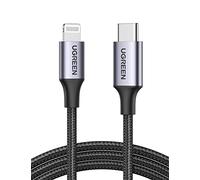 UGREEN USB C to Lightning Cable MFi Braided USB C iPhone Charger Cable, 2M