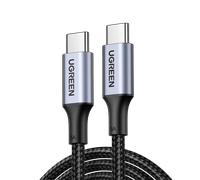 UGREEN USB-C to USB-C 100W 5A Charger Cable (Nylon Braided) - 6.5ft / 1 Pack