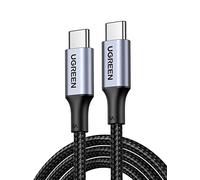 UGREEN USB C to USB C 100W Braided Charging Cable, 3M