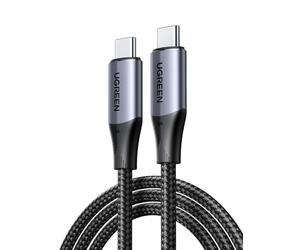 UGREEN USB C to USB C Cable 240W USB 3.1 Gen 2 10Gbps 4K@60Hz Display USB C Charger Cable Compatible with iPhone Air/17/16, Galaxy S25 Ultra, iPad Pro/Air, MacBook Pro M3, USB-C Monitor, 1M